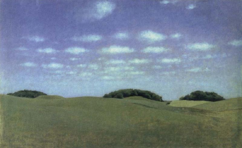 Vilhelm Hammershoi landscape from lejre oil painting picture